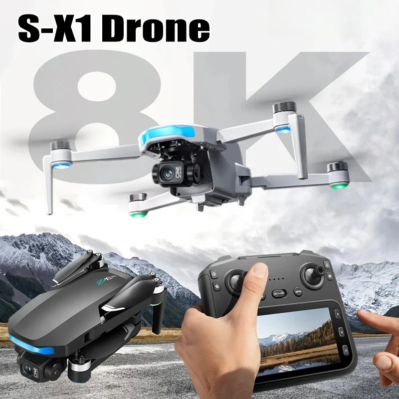 Drone Thermal Imaging - Original S-X1 Drohne 8K HD Professionelle