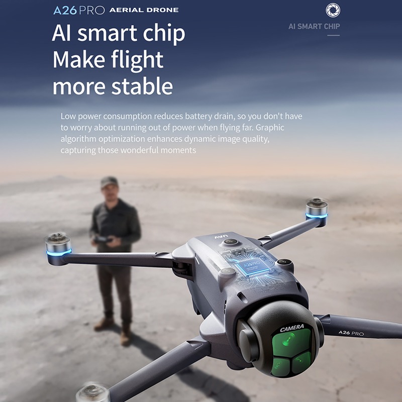 A26 Pro GPS-Drohne mit 4,5-Zol – Drone Surveying Bewertung und Preis